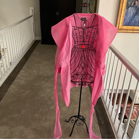 Vintage Fushia Dress - Picture 5 of 6